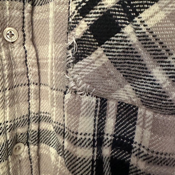 Levi's Vintage Clothing Black Plaid Casual Shirt - Picture 3 of 5